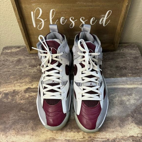 Nike Air Jordan Jumpman Two Trey (23), Cherrywood Red, Men’s 11.5 US - Picture 10 of 11